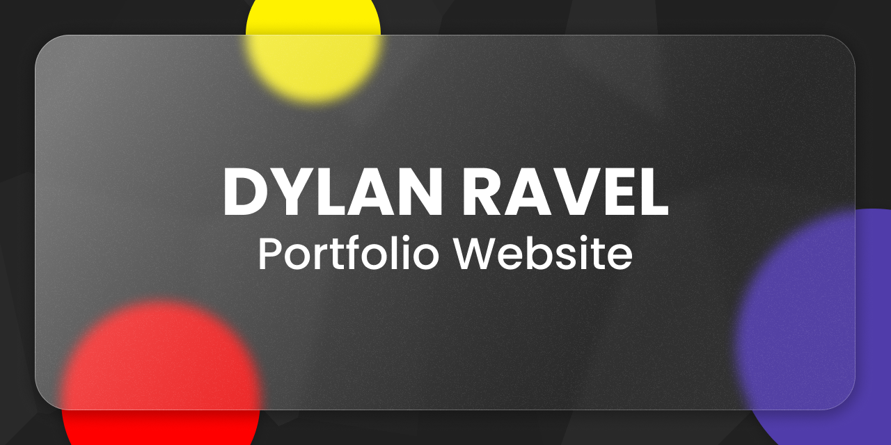 Dylan Ravel - Portfolio